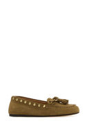 Isabel Marant Khaki Suede Faxel Loafers