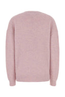 Isabel Marant Etoile Melange Pink Alpaca Blend Eborah Cardigan