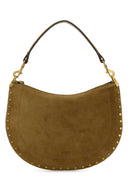 Isabel Marant Khaki Suede Oskan Shoulder Bag