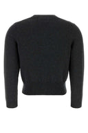 Isabel Marant Etoile Charcoal Cotton Blend Lona Cardigan