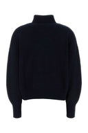 Isabel Marant Etoile Midnight Blue Cotton Blend Oversize Nasha Sweater