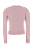 Isabel Marant Etoile Pink Stretch Alpaca Blend Isadora Sweater