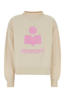 Isabel Marant Etoile Cream Cotton Blend Moby Sweatshirt