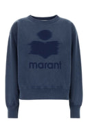 Isabel Marant Etoile Blue Cotton Blend Mobyli Sweatshirt