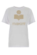 Isabel Marant Etoile White Linen Zewel T Shirt