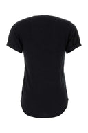 Isabel Marant Etoile Black Linen Koldia T Shirt