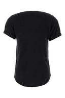 Isabel Marant Etoile Black Linen Koldia T Shirt