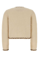 Isabel Marant Etoile Ivory Wool Blend Rochelle Cardigan