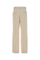 Isabel Marant Cream Crepe Noanda Palazzo Pant