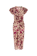 Isabel Marant Printed Stretch Silk Terenae Dress