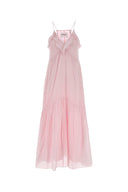 Isabel Marant Etoile Pink Cotton Blend Vasma Dress