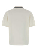 Polo Miu Miu en piqué blanc