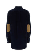 Miu Miu Dark Blue Corduroy Shirt
