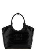 Miu Miu Black Leather Ivy Handbag