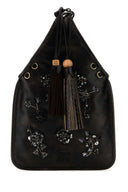 Miu Miu Black Nappa Leather Handbag