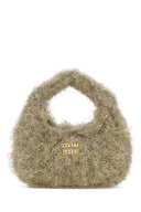 Miu Miu Two Tone Fabric Mini Wander Handbag