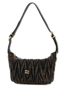 Miu Miu Dark Brown Leather Handbag