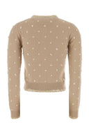 Miu Miu Skin Pink Cashmere Cardigan
