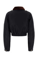 Miu Miu Navy Blue Nylon Jacket
