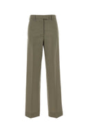 Miu Miu Sage Green Mohair Blend Palazzo Pant
