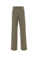 Miu Miu Sage Green Mohair Blend Palazzo Pant