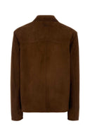 Miu Miu Veste en daim marron