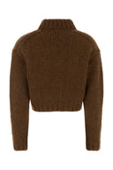 Miu Miu Brown Cashmere Cardigan