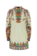 Etro Cream Poplin Dress
