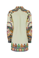 Etro Cream Poplin Dress