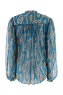 Etro Printed Crepe Blouse