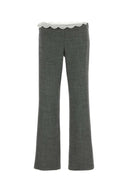 Magda Butrym Grey Stretch Wool Pant