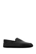 John Lobb Black Leather Kingston Ii Loafers