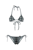 Jean Paul Gaultier Printed Stretch Polyester Bikini