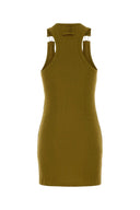 Jean Paul Gaultier Pistachio Green Cotton Mini Dress