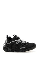 Balenciaga Black Mesh And Rubber Track Trail Laces Sneakers