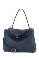 Balenciaga Air Force Blue Leather Medium Rodeo Handbag