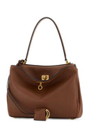 Balenciaga Carmel Leather Small Rodeo Handbag
