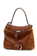 Balenciaga Caramel Leather Mini Rodeo Handbag