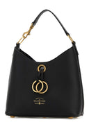 Balenciaga Black Leather Carrie Handbag