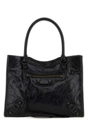 Balenciaga Black Leather Mini Le City Handbag