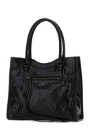 Balenciaga Black Leather Mini Le City Handbag