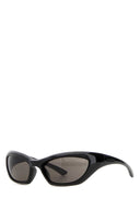 Balenciaga Black Acetate Racer Sunglasses