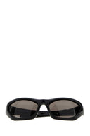 Balenciaga Black Acetate Racer Sunglasses