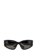 Balenciaga Lunettes de soleil Nano en acétate noir