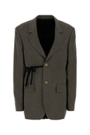 Balenciaga Embroidered Lyocell Blazer