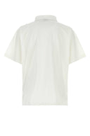 Balenciaga White Piquet Oversize Polo Shirt