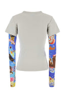 Balenciaga Light Grey Cotton T Shirt