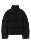 Balenciaga Black Cotton Blend Down Jacket