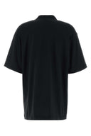 Balenciaga Slate Cotton Oversize T Shirt