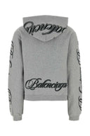 Balenciaga Grey Cotton Sweatshirt